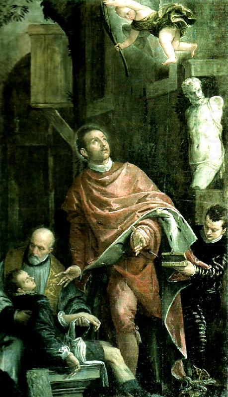Paolo  Veronese st. pantaleon heals a sick boy china oil painting image
